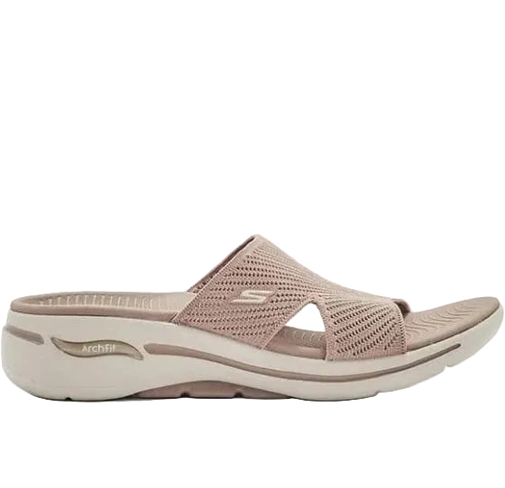 Skechers Arch Fit Allure – Claquettes noires (Femme)