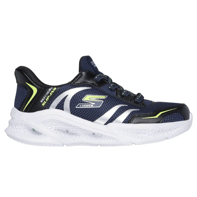 Chaussures Skechers Hands Free Slip-ins® S-Lights® : Meteor-Lights – Brisk-Beams (Enfant)