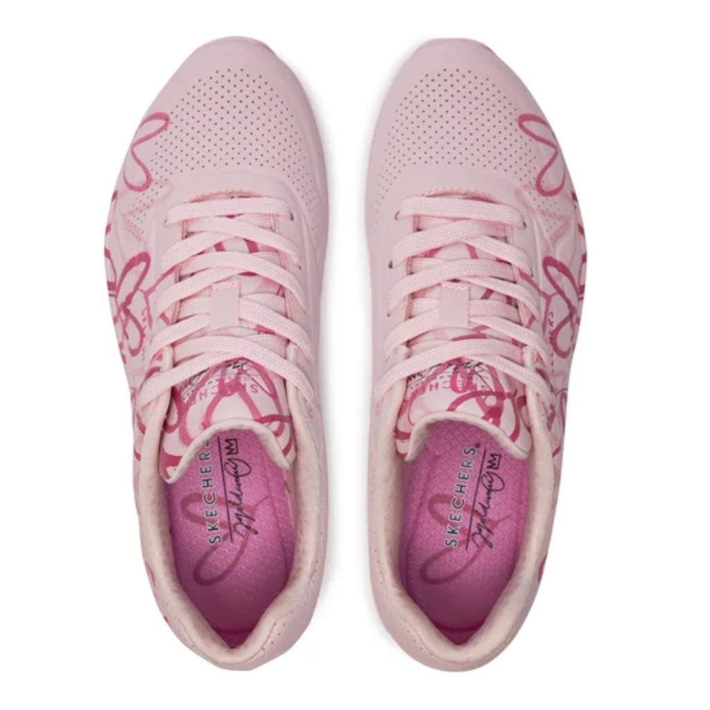 Chaussures Skechers x JGoldcrown : Skechers Street™ Uno – Spread the Love (Femme)