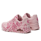 Chaussures Skechers x JGoldcrown : Skechers Street™ Uno – Spread the Love (Femme)