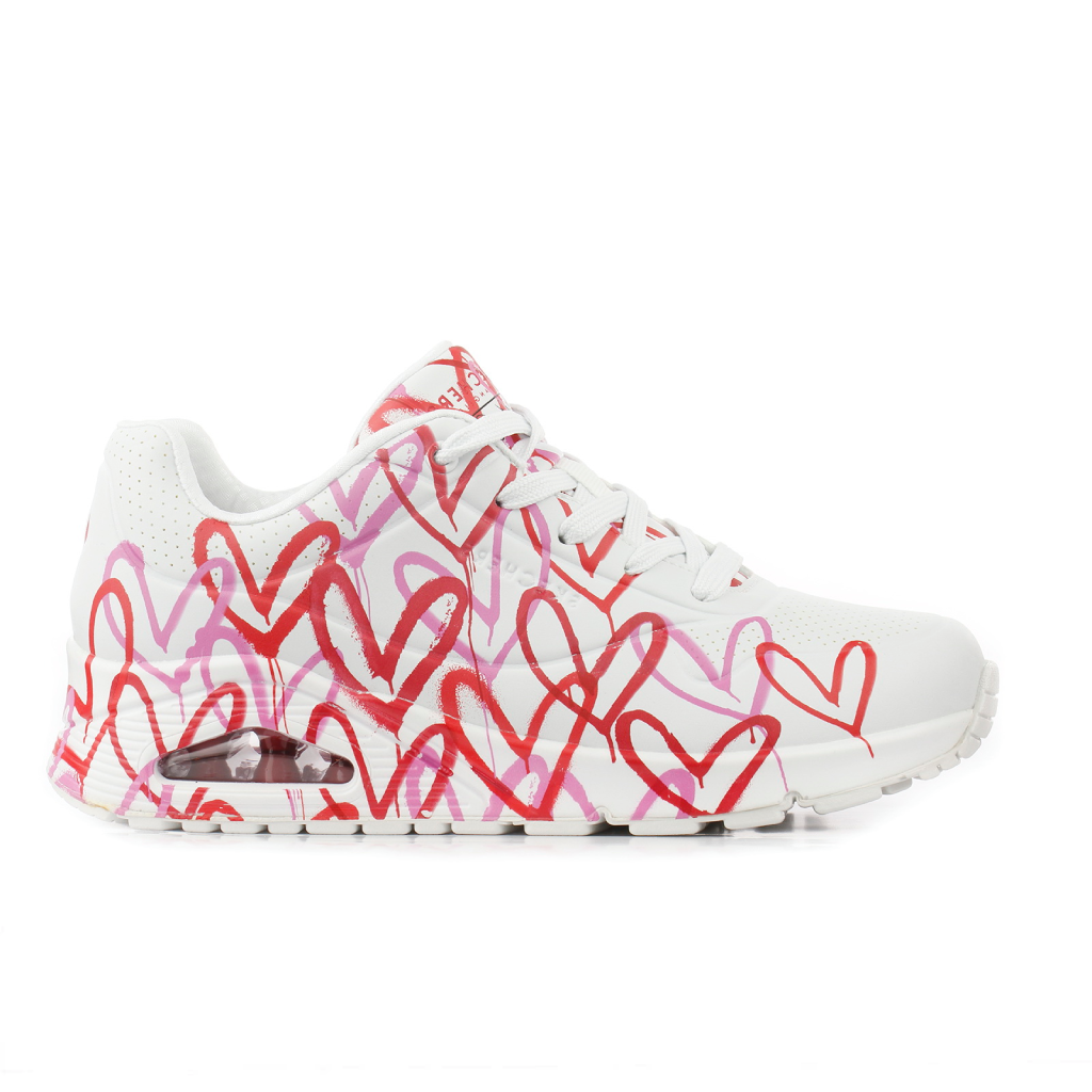 Chaussures Skechers x JGoldcrown : Skechers Street™ Uno – Spread the Love (Femme)